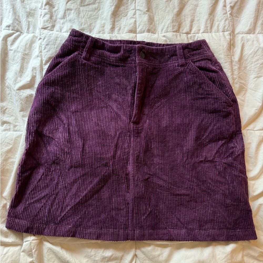 Pact corduroy skirt